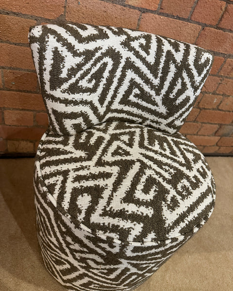 Jim Thompson Agafay in Tobacco - Sandy Dressing Table Stool