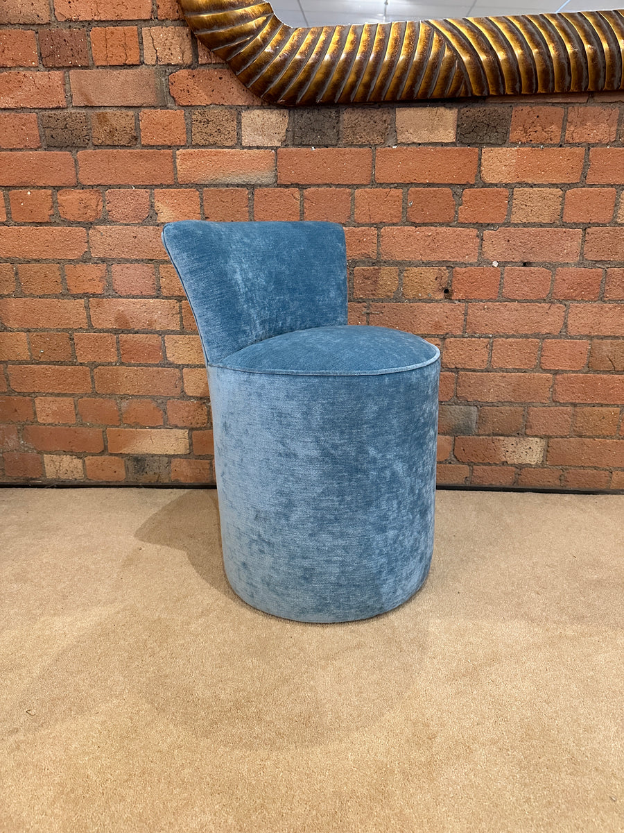 Blue/Teal Velvet - Sandy Dressing Table Stool