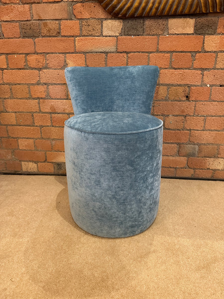 Blue/Teal Velvet - Sandy Dressing Table Stool