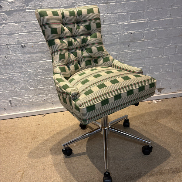 Daisy Office Chair in Christopher Farr, Lost and Found in Green