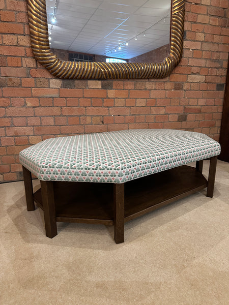 Annie Octagon Ottoman In Any Fabric