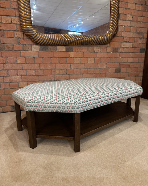 Annie Octagon Ottoman In Any Fabric