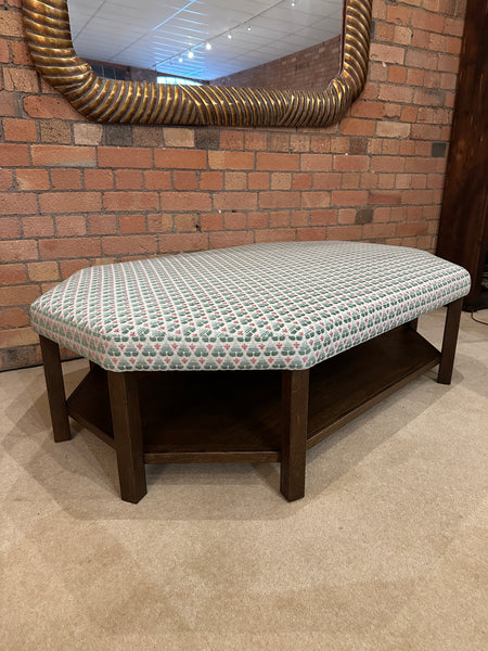 Annie Octagon Ottoman In Any Fabric
