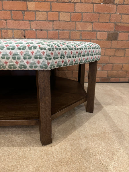 Annie Octagon Ottoman In Any Fabric