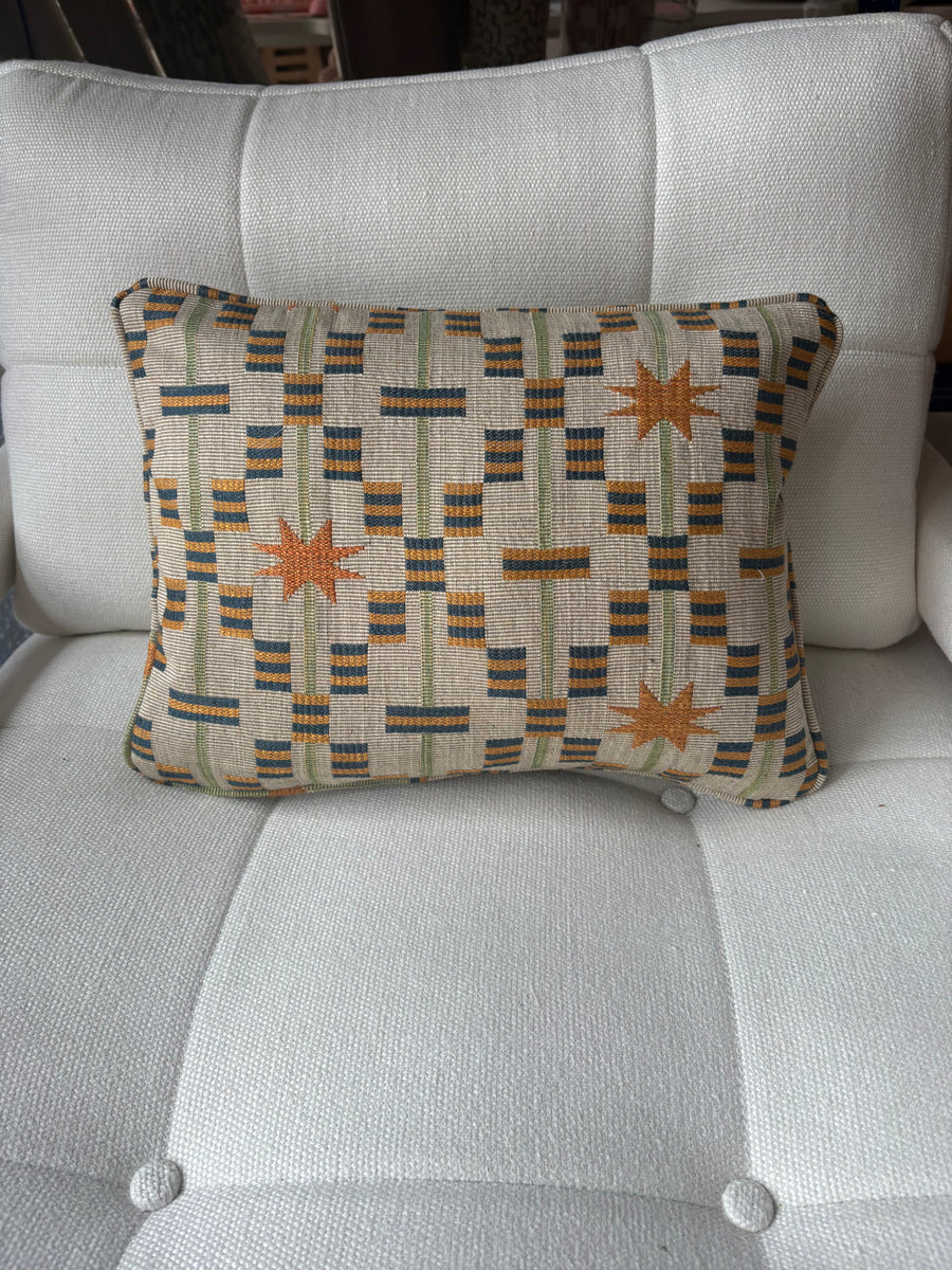 Lumbar cushion in Studio Ashby, Afua in Turmeric