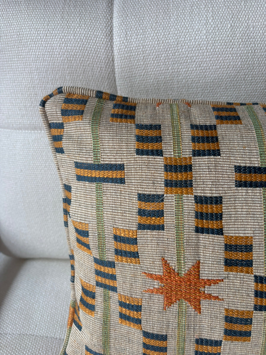 Lumbar cushion in Studio Ashby, Afua in Turmeric