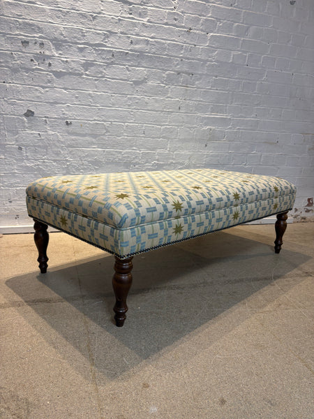 Dorothy Studded Ottoman Footstool