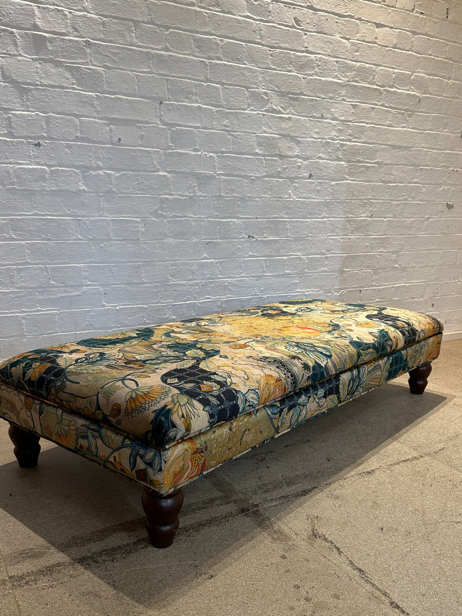 SECONDS Bryher ottoman in Hartfield Velvet