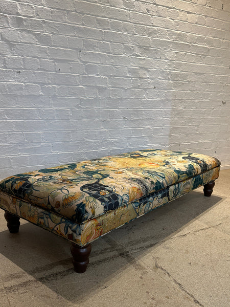 SECONDS Bryher ottoman in Hartfield Velvet