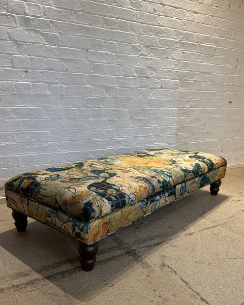 SECONDS Bryher ottoman in Hartfield Velvet