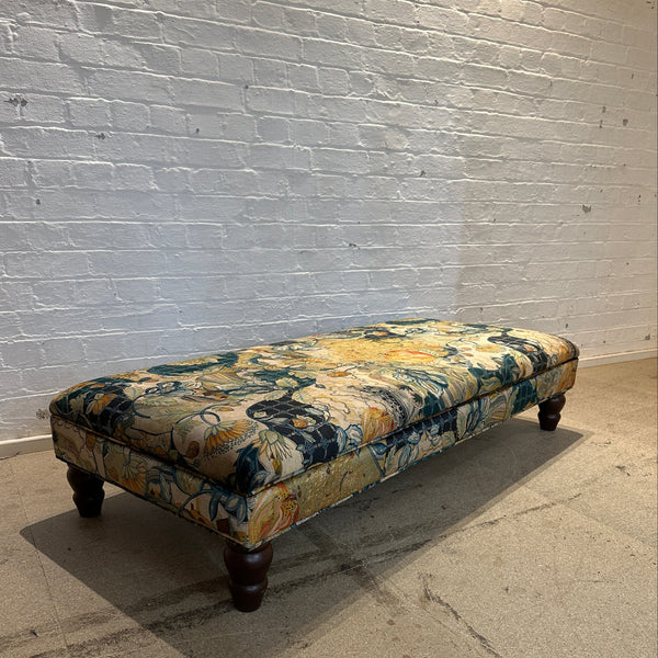 SECONDS Bryher ottoman in Hartfield Velvet