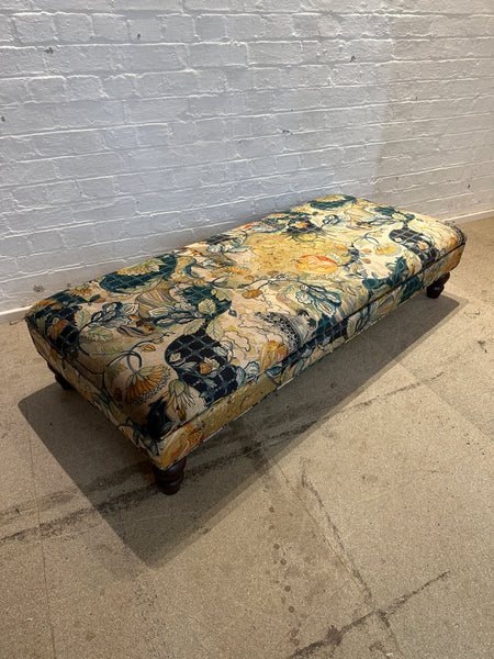 SECONDS Bryher ottoman in Hartfield Velvet