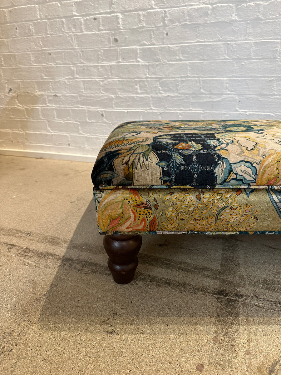 SECONDS Bryher ottoman in Hartfield Velvet