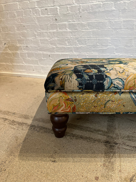 SECONDS Bryher ottoman in Hartfield Velvet