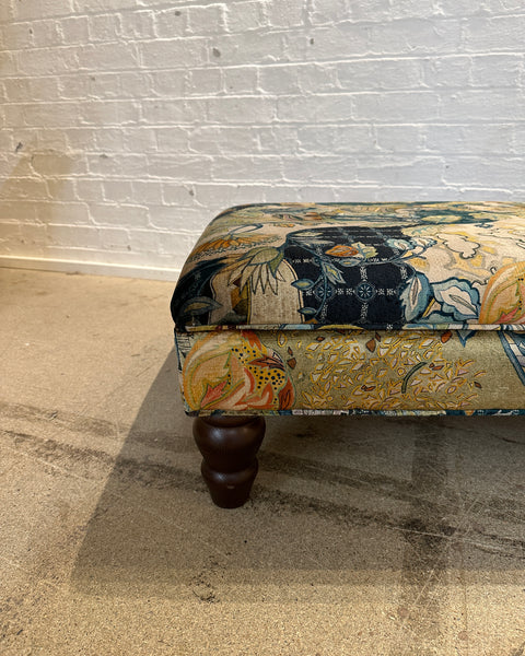 SECONDS Bryher ottoman in Hartfield Velvet