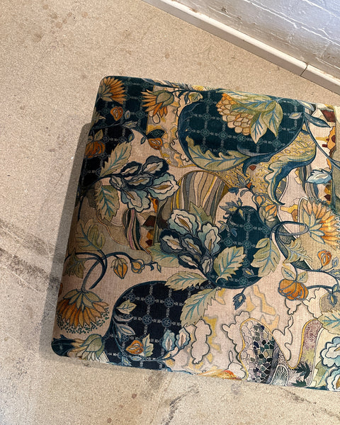 SECONDS Bryher ottoman in Hartfield Velvet