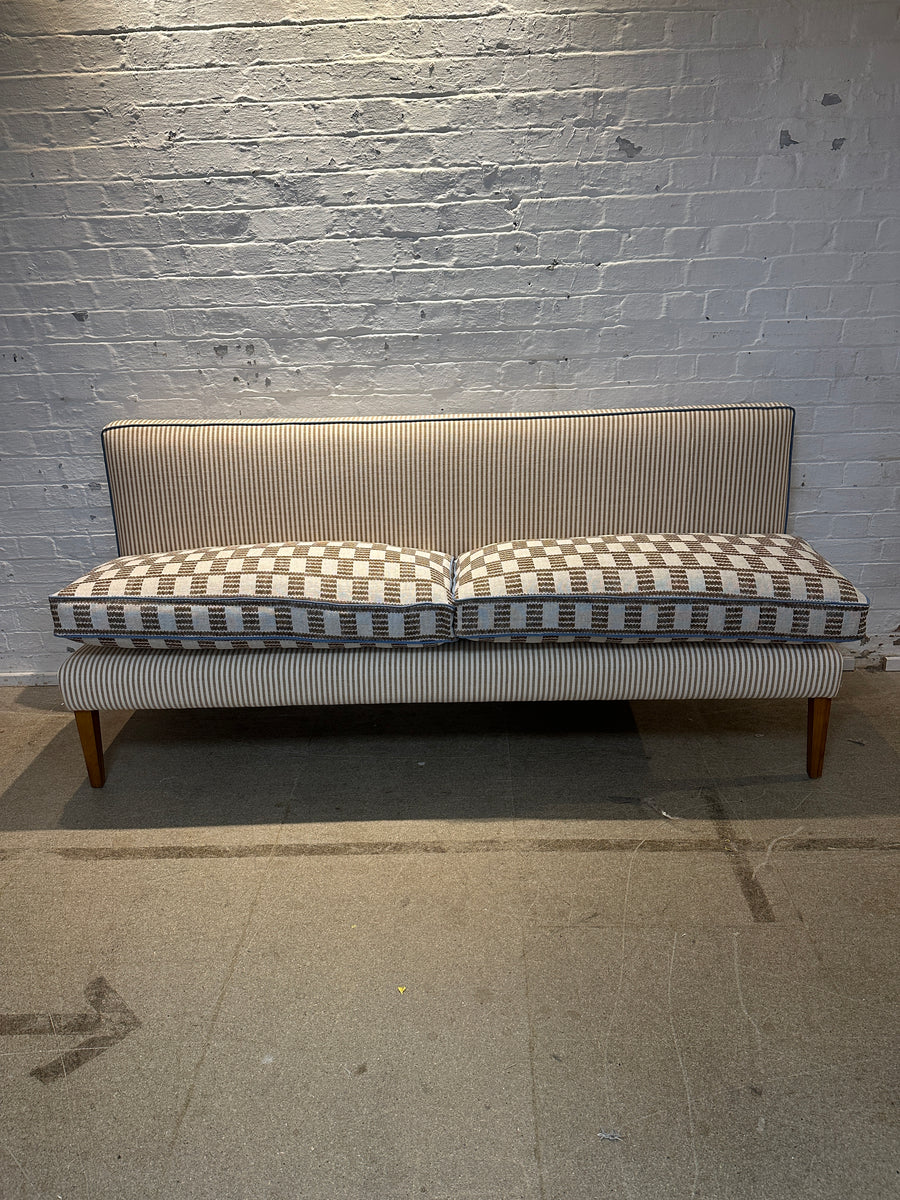 Emily Banquette in Fermoie Cove & Ticking 200cm long