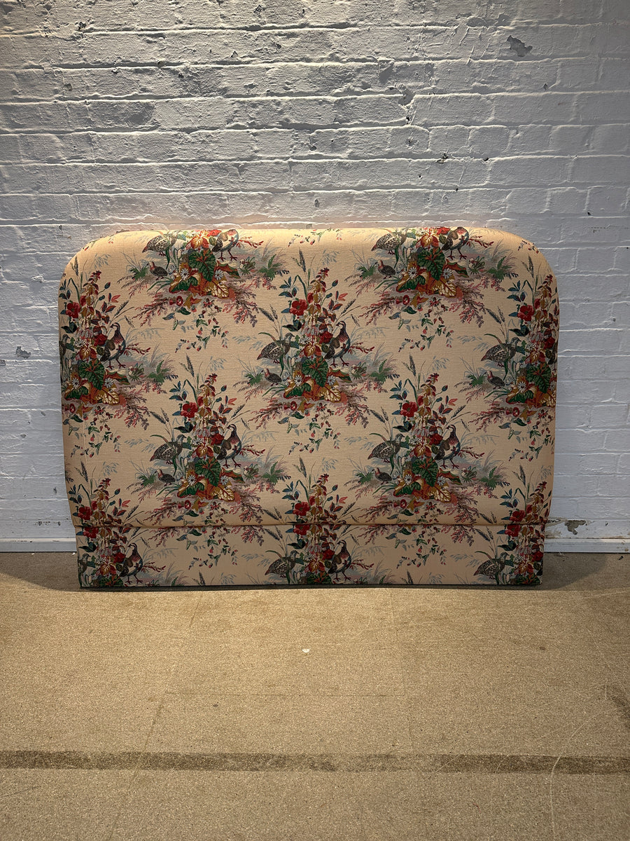 Neve King Headboard  in Schumacher Chintz Multi (fits to wall)
