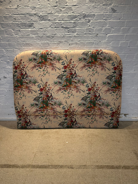 Neve King Headboard  in Schumacher Chintz Multi (fits to wall)