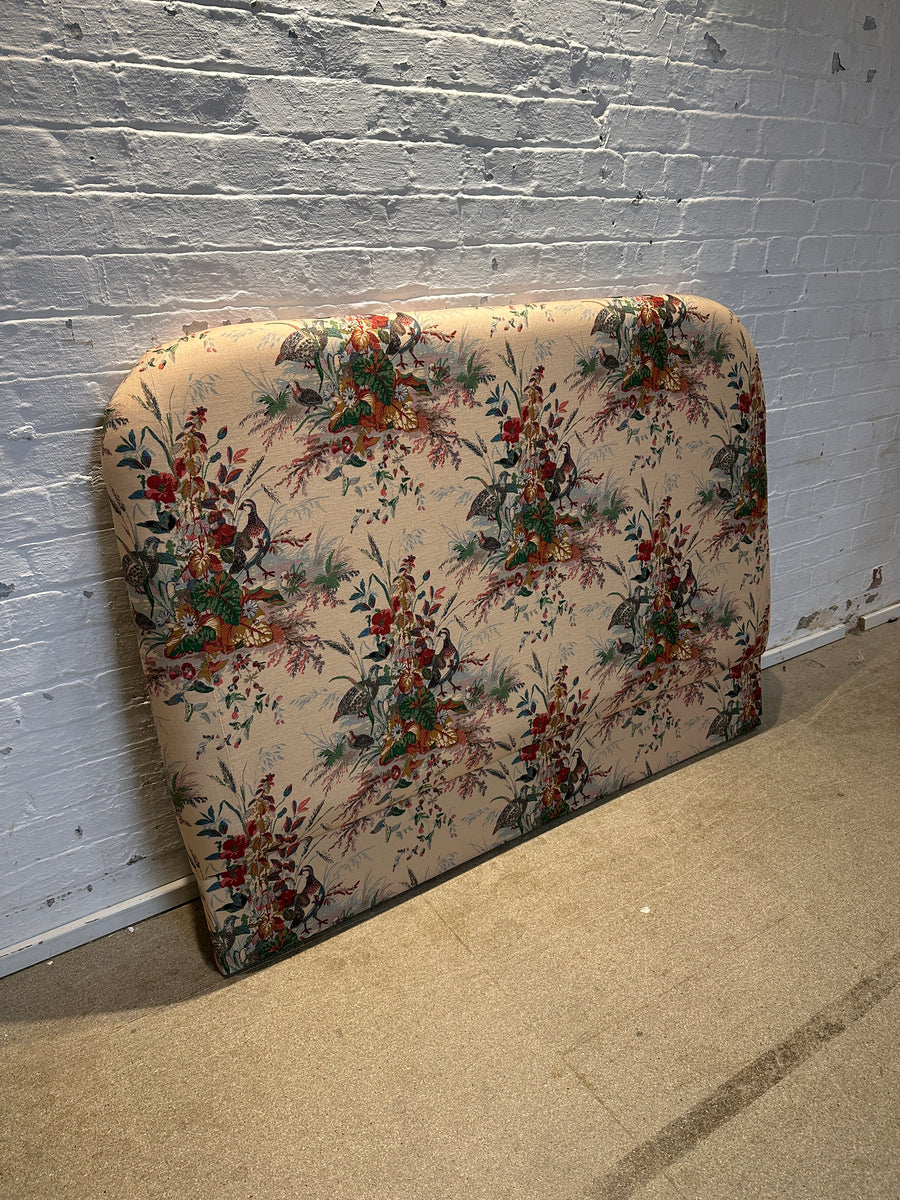 Neve King Headboard  in Schumacher Chintz Multi (fits to wall)