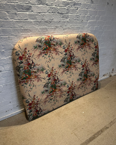 Neve King Headboard  in Schumacher Chintz Multi (fits to wall)