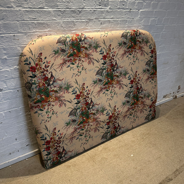 Neve King Headboard  in Schumacher Chintz Multi (fits to wall)