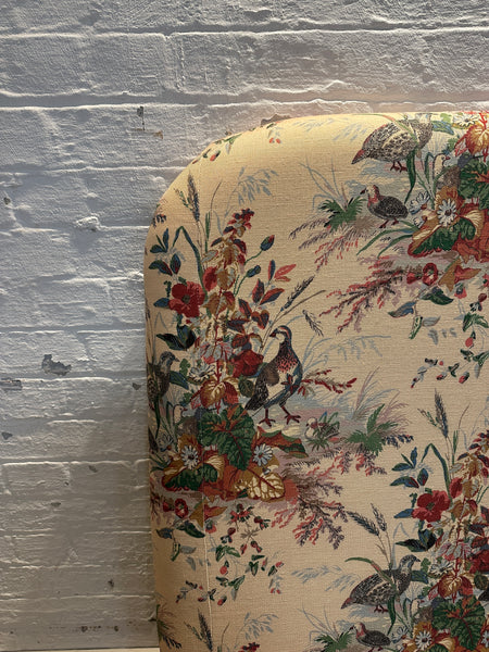 Neve King Headboard  in Schumacher Chintz Multi (fits to wall)