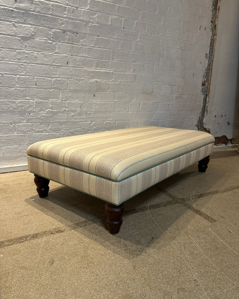 Bryher ottoman in Flora Soames Sifnos Violet