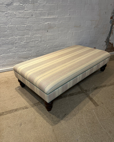 Bryher ottoman in Flora Soames Sifnos Violet