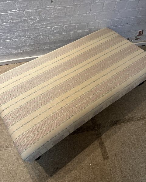 Bryher ottoman in Flora Soames Sifnos Violet