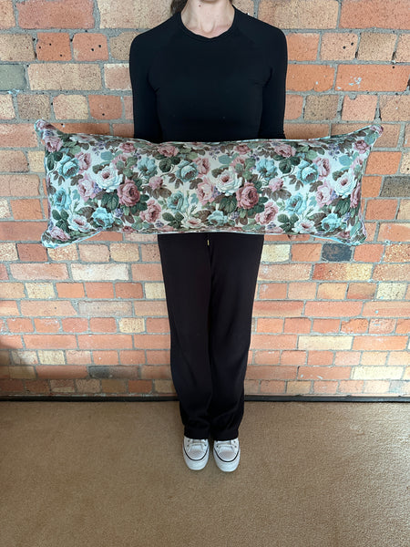 Bolster Cushion 90x35cm in Sanderson Little Chelsea Floral