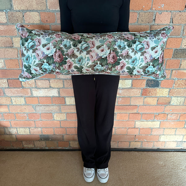 Bolster Cushion 90x35cm in Sanderson Little Chelsea Floral