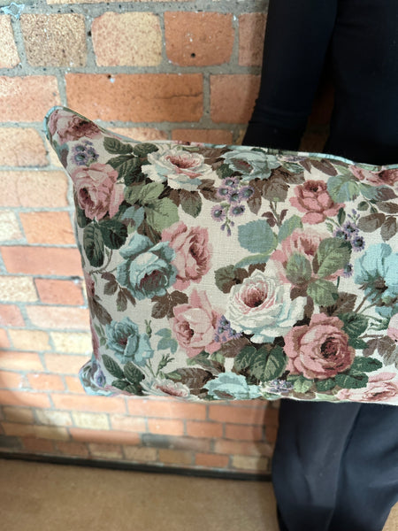 Bolster Cushion 90x35cm in Sanderson Little Chelsea Floral