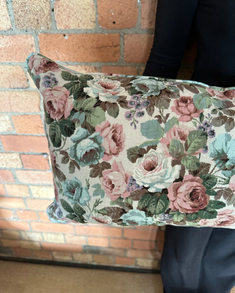Bolster Cushion 90x35cm in Sanderson Little Chelsea Floral