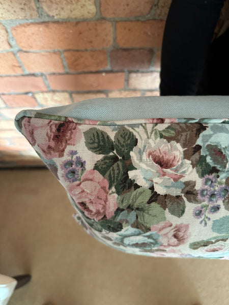 Bolster Cushion 90x35cm in Sanderson Little Chelsea Floral