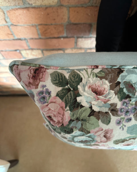 Bolster Cushion 90x35cm in Sanderson Little Chelsea Floral