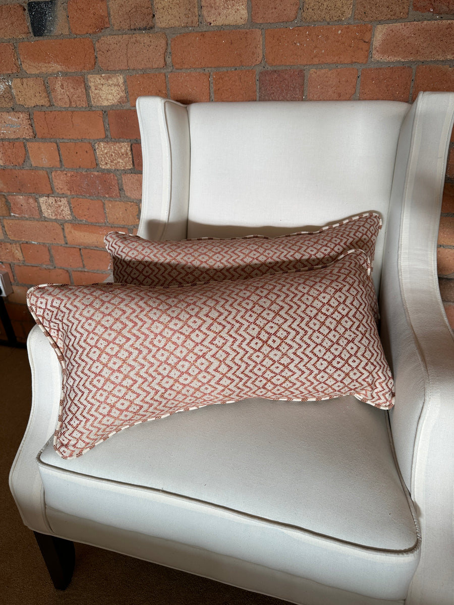 Mini Bolster in Sanderson Cheslyn Sandstone (Price for both)