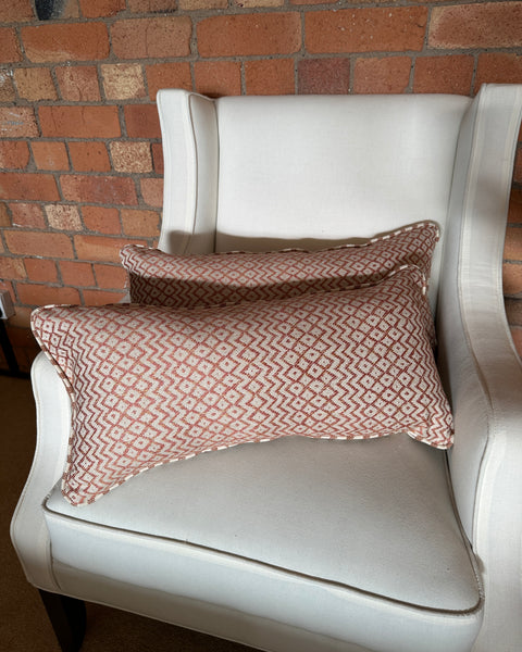 Mini Bolster in Sanderson Cheslyn Sandstone (Price for both)
