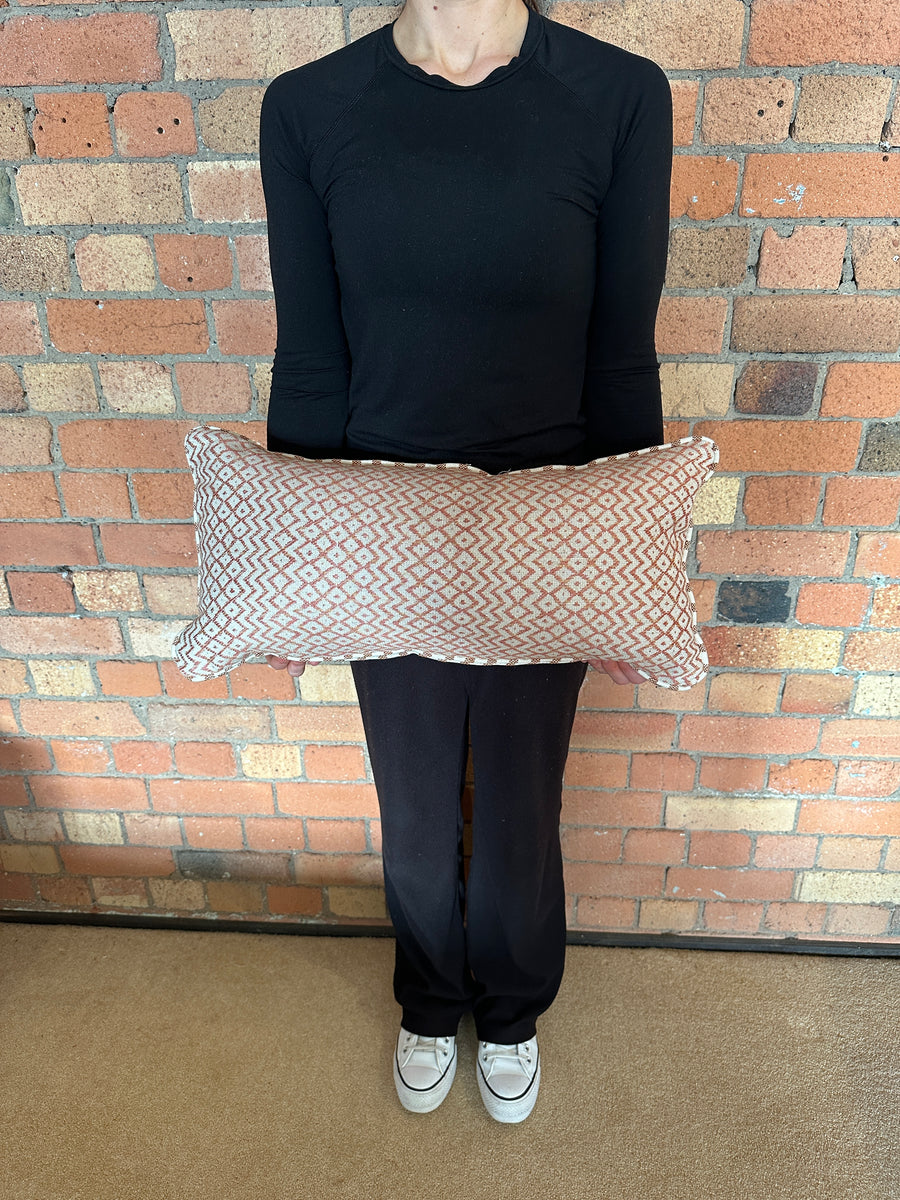 Mini Bolster in Sanderson Cheslyn Sandstone (Price for both)