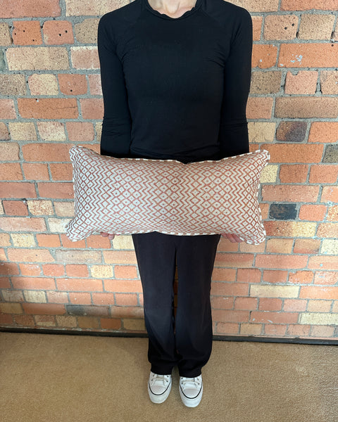 Mini Bolster in Sanderson Cheslyn Sandstone (Price for both)