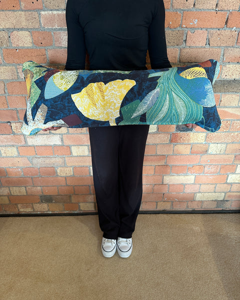 Bolster Cushion 90x35cm in Lelievre Tropical Jungle