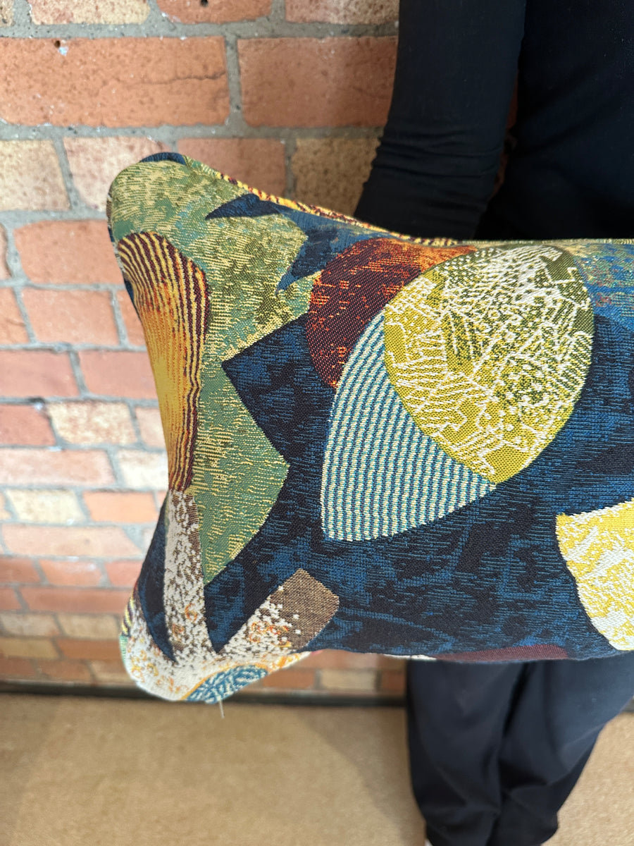 Bolster Cushion 90x35cm in Lelievre Tropical Jungle