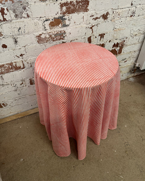 Table & Tablecloth Combo | Red Stripe