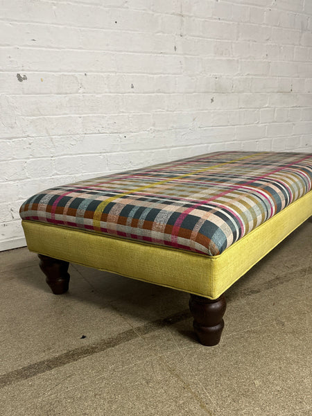 Bryher ottoman in Romo Oxley Multi
