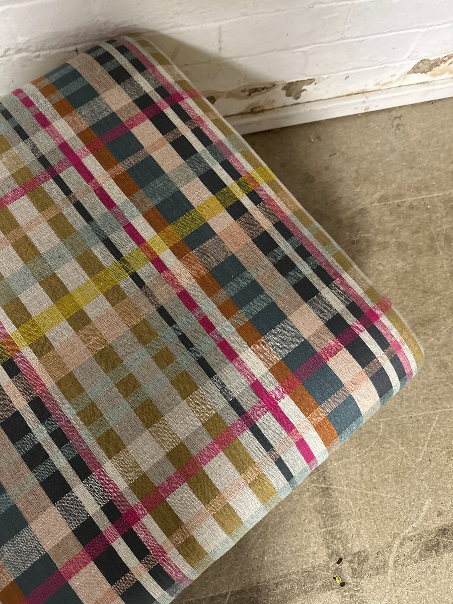 Bryher ottoman in Romo Oxley Multi