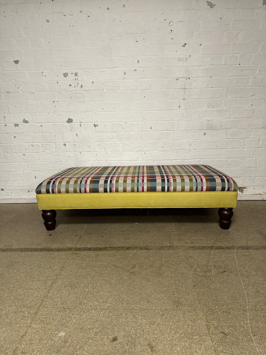 Bryher ottoman in Romo Oxley Multi