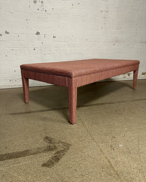 Fermoie Poulton Stripe - Honey ottoman