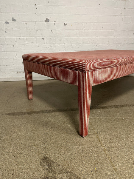 Fermoie Poulton Stripe - Honey ottoman