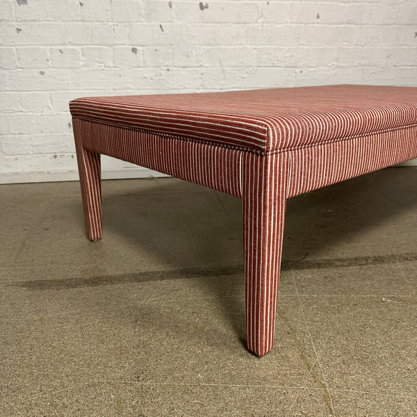 Fermoie Poulton Stripe - Honey ottoman