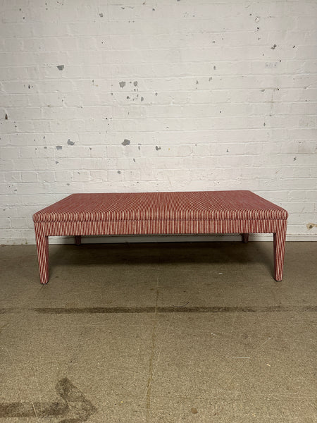 Fermoie Poulton Stripe - Honey ottoman